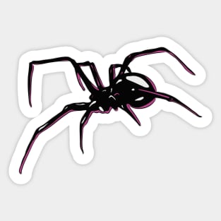 poisonous spider Sticker